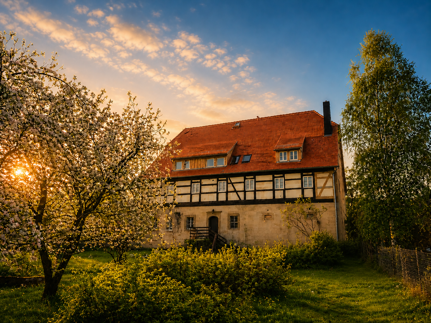 Historisches Umgebindehaus Detail