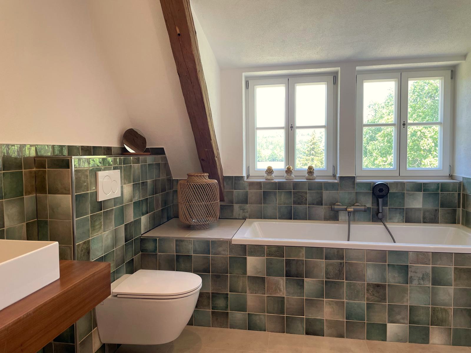 Badezimmer der Balkenstube