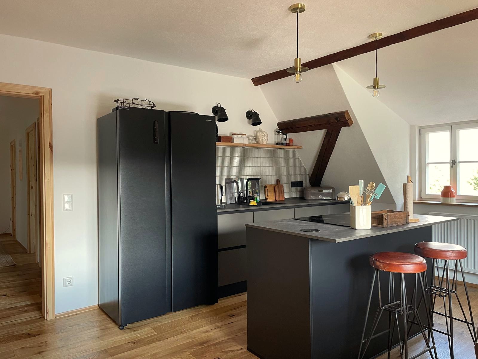 Küche und Esszimmer der Balkenstube